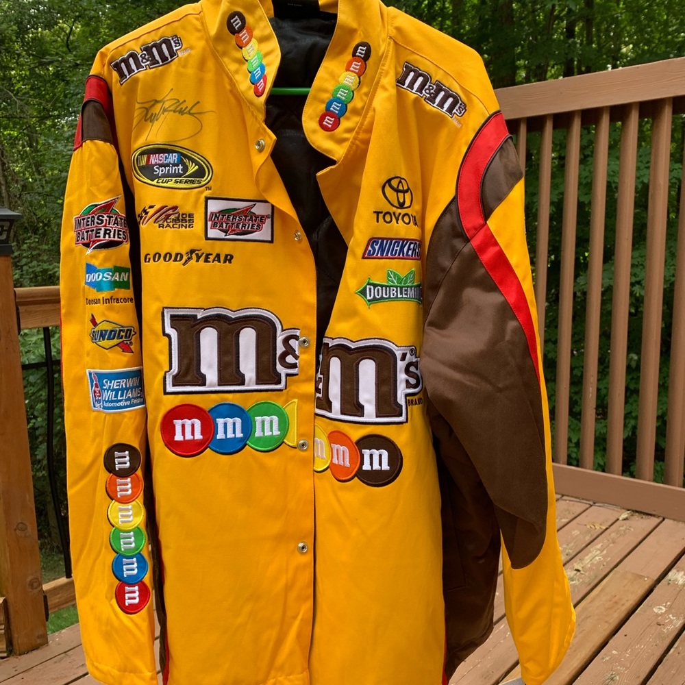 Kyle Busch autographed jacket